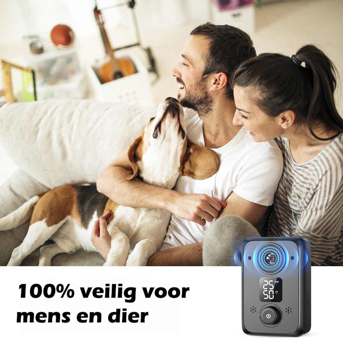 Stop & Go Anti-Marter Ultrasoon Apparaat - Standaard bij Stop & Go Anti-Marter Ultrasoon Apparaat - Standaard bij