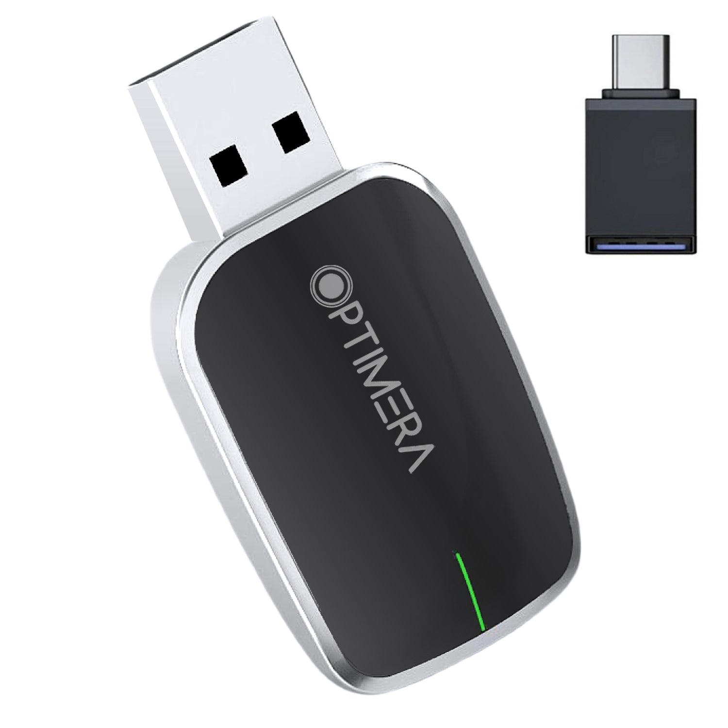 OPTIMERA® Draadloos Android Auto & Apple Carplay Dongle